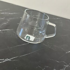 Starbucks Clear Glass Mug